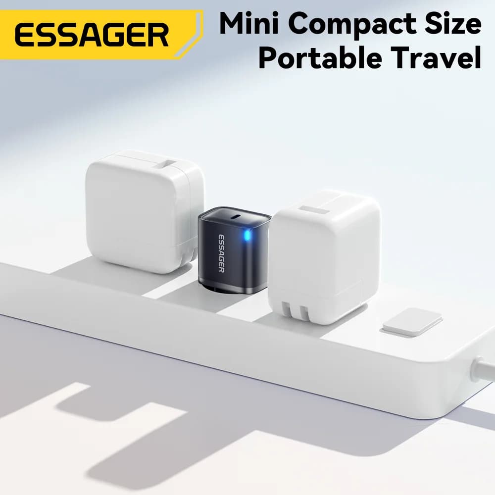 หัวชาร์จผนัง USB-C PD ขนาดเล็ก 20W