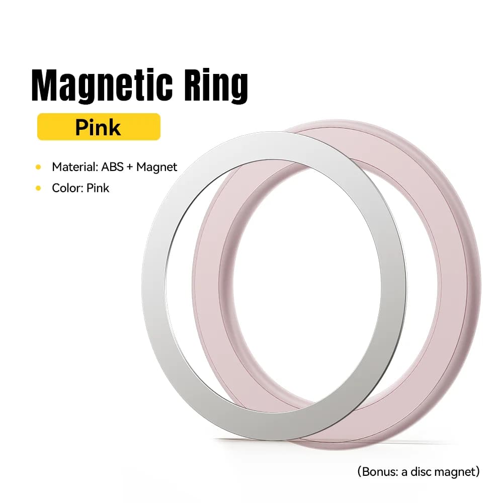 แผ่นวงแหวนแม่เหล็กโลหะ สำหรับชาร์จ MagSafe