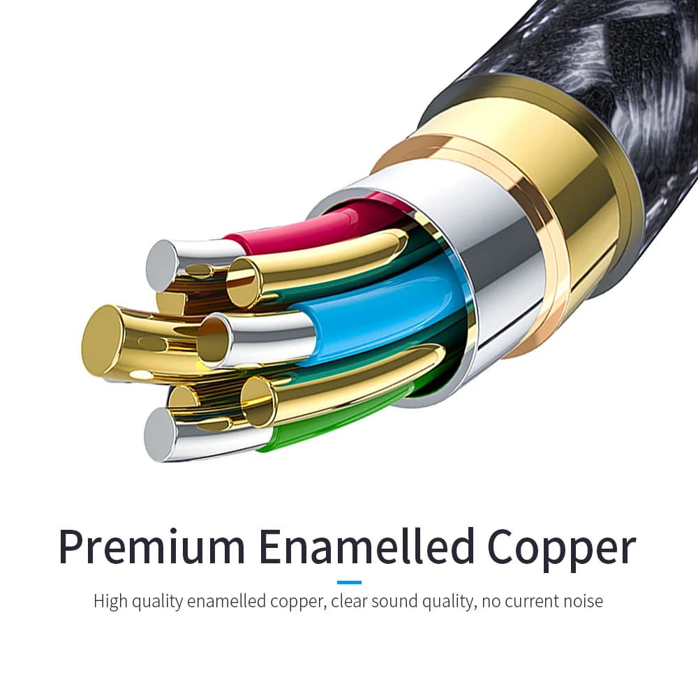อะแดปเตอร์เสียง USB-C เป็นช่องหูฟัง 3.5mm