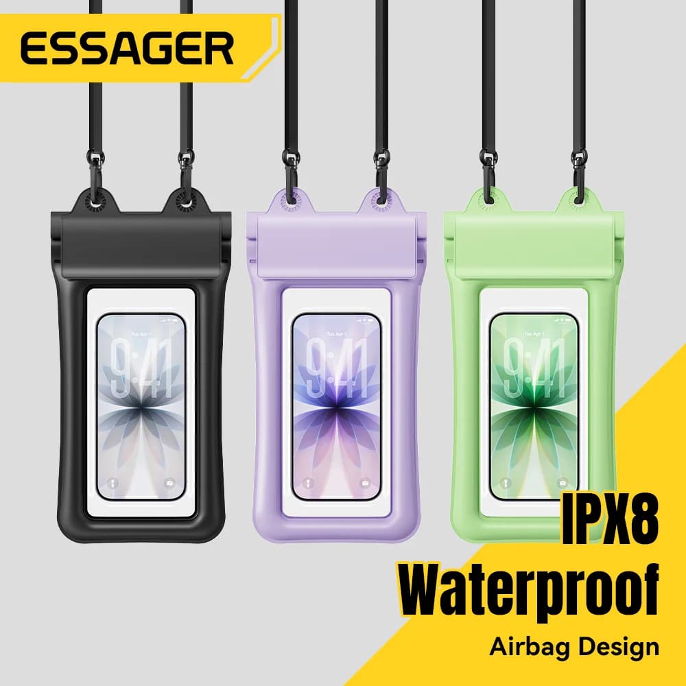 ซองใส่โทรศัพท์กันน้ำ IPX8 ลอยน้ำได้