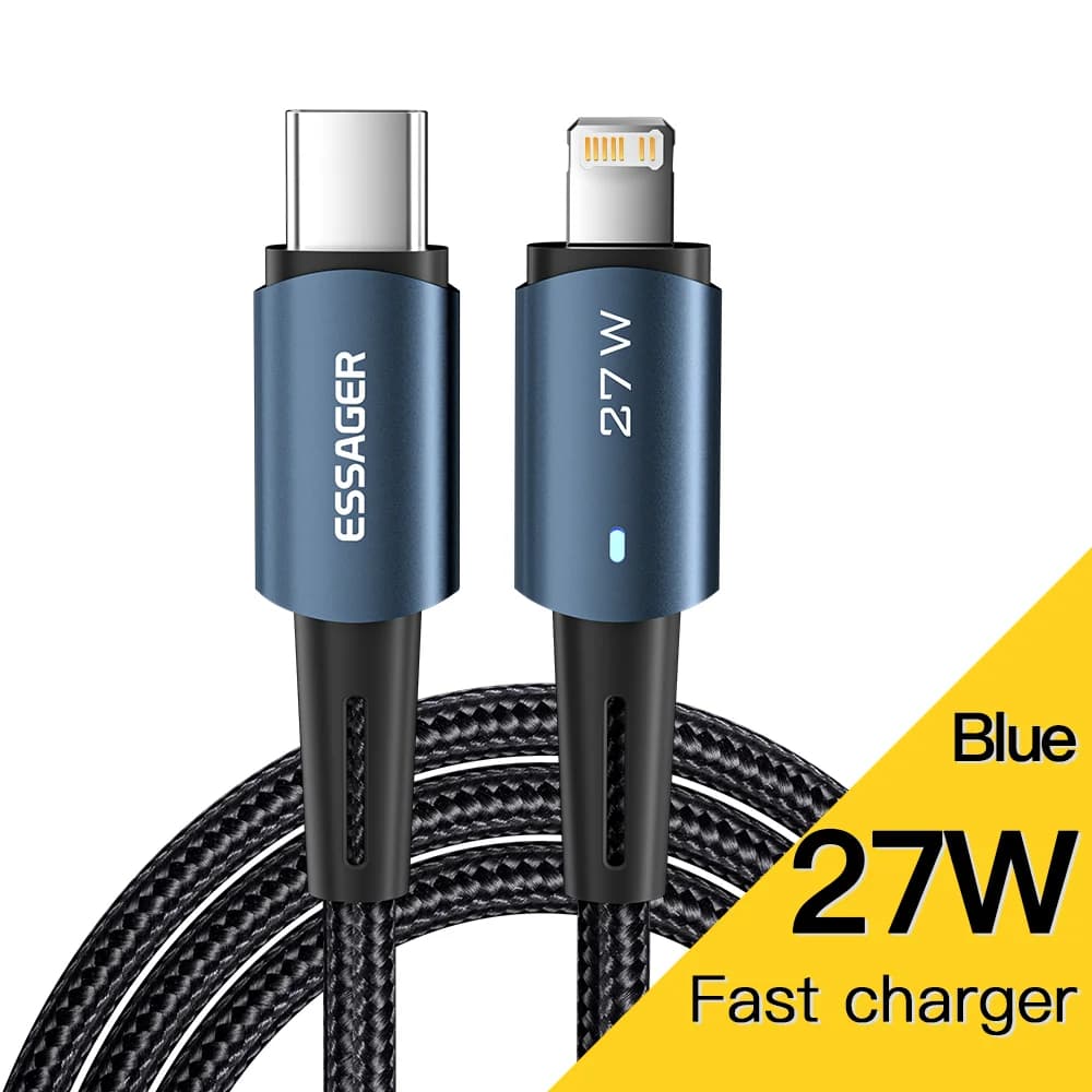สายชาร์จเร็ว USB-C to Lightning กำลังไฟ 27W