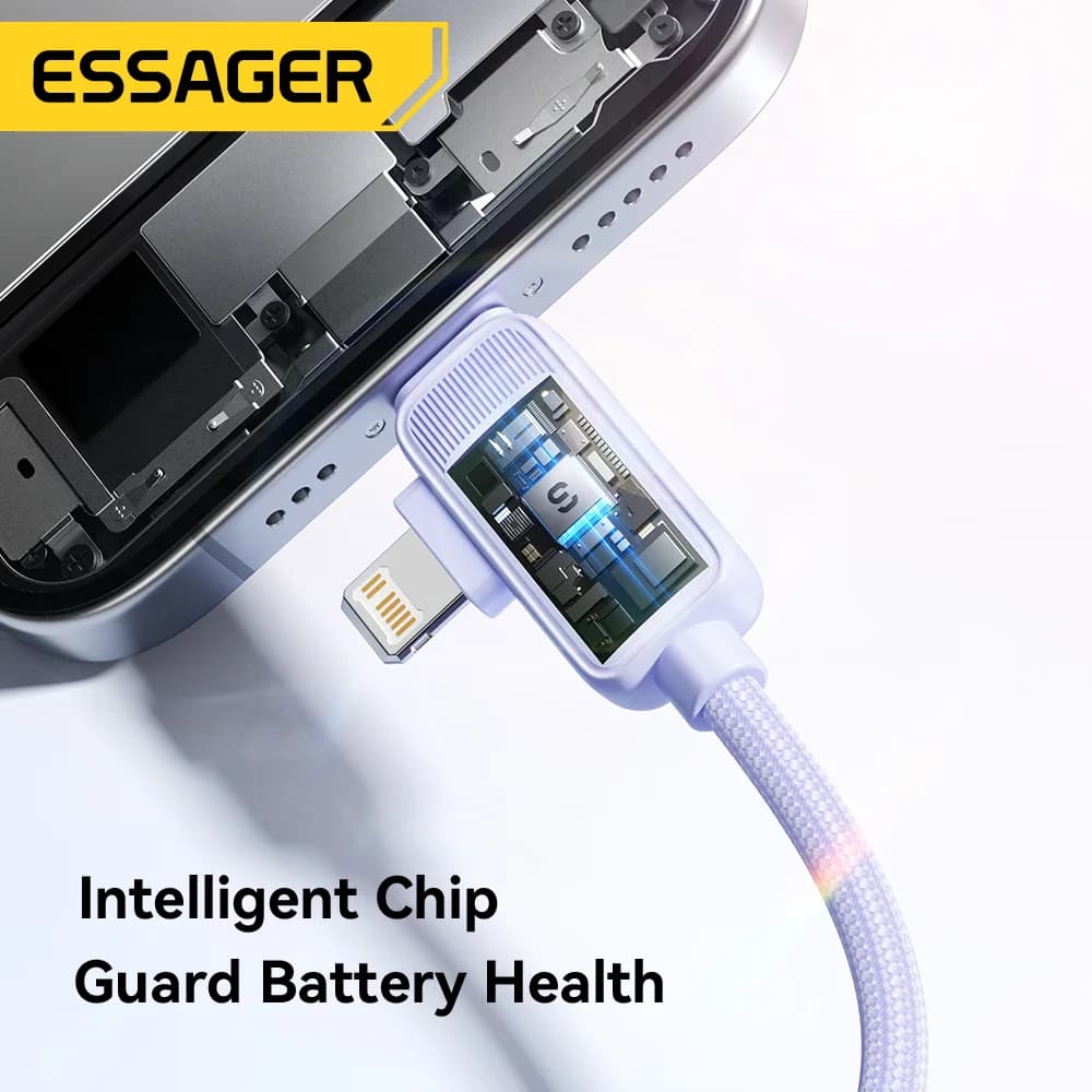 2-in-1 60W USB-C to Lightning Fast Charging Cable