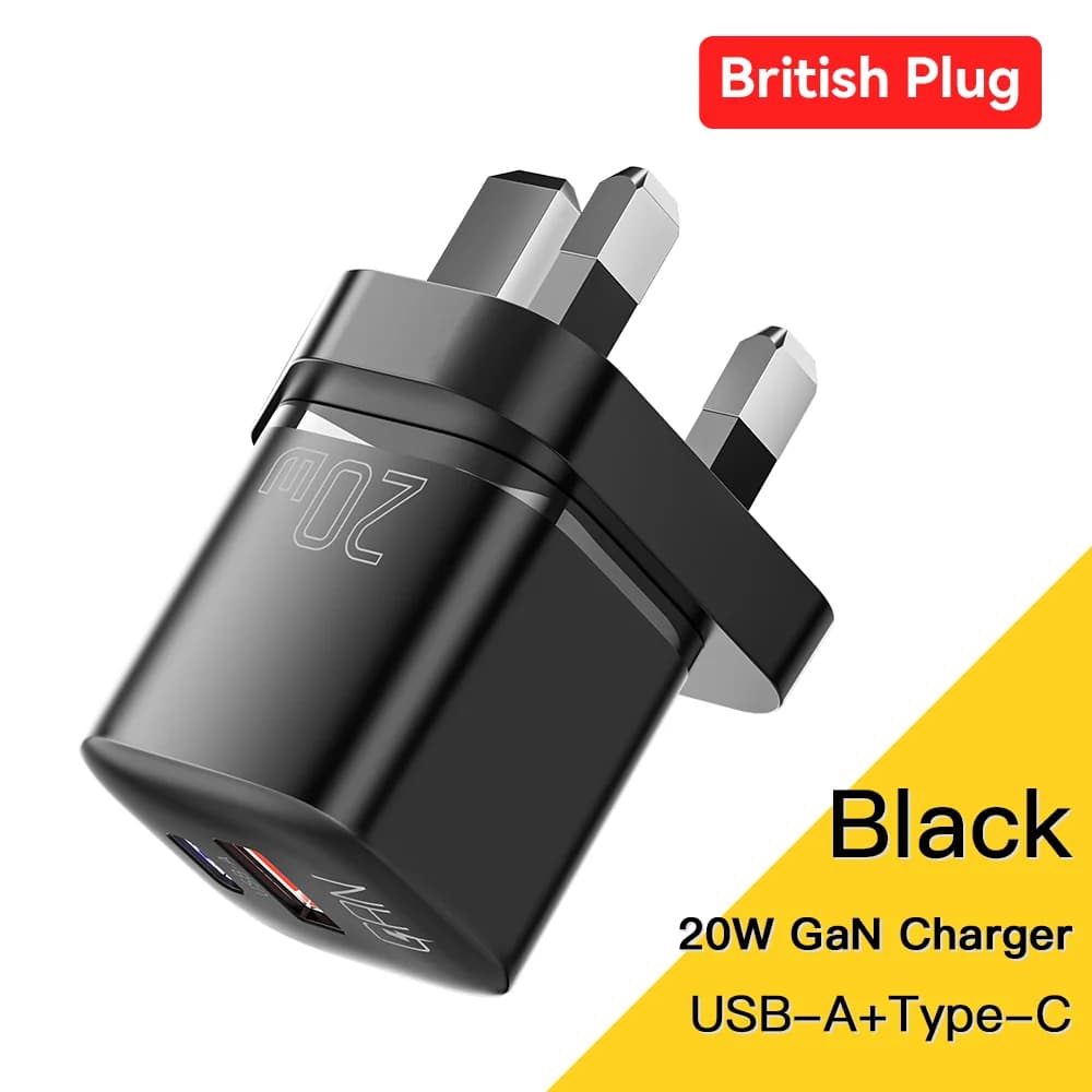 หัวชาร์จเร็ว GaN USB-C PD 20W