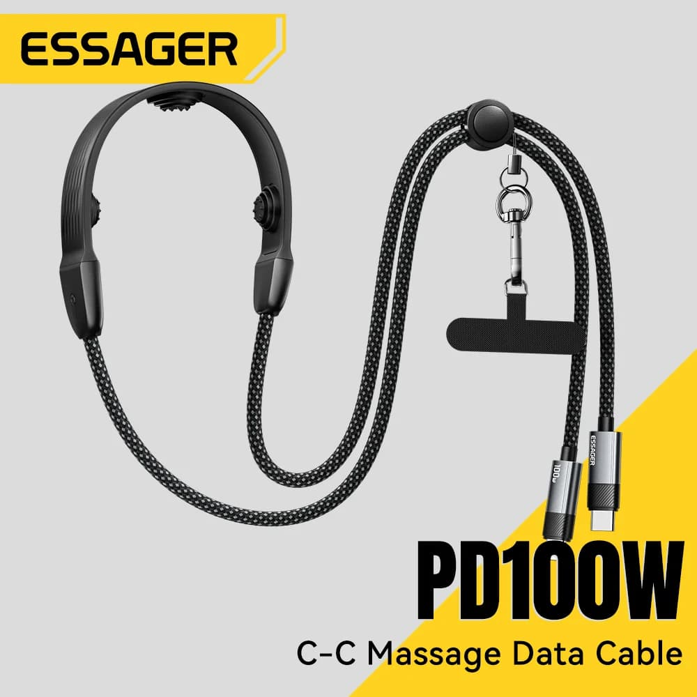 สายชาร์จ USB-C to USB-C PD 100W ชาร์จเร็ว