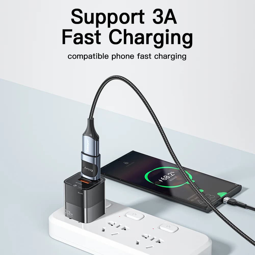 อะแดปเตอร์ OTG จาก USB-C เป็น Micro USB