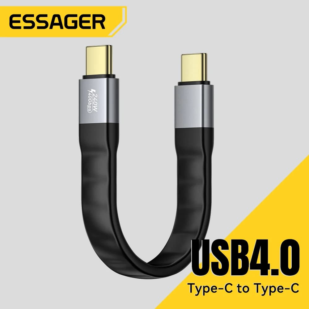 สาย USB 4.0 Type-C โอนถ่ายข้อมูล 40Gbps และรองรับวิดีโอ 8K