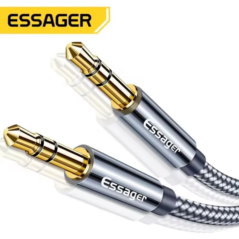 สายเสียง Aux Stereo หัวผู้-ผู้ 3.5mm
