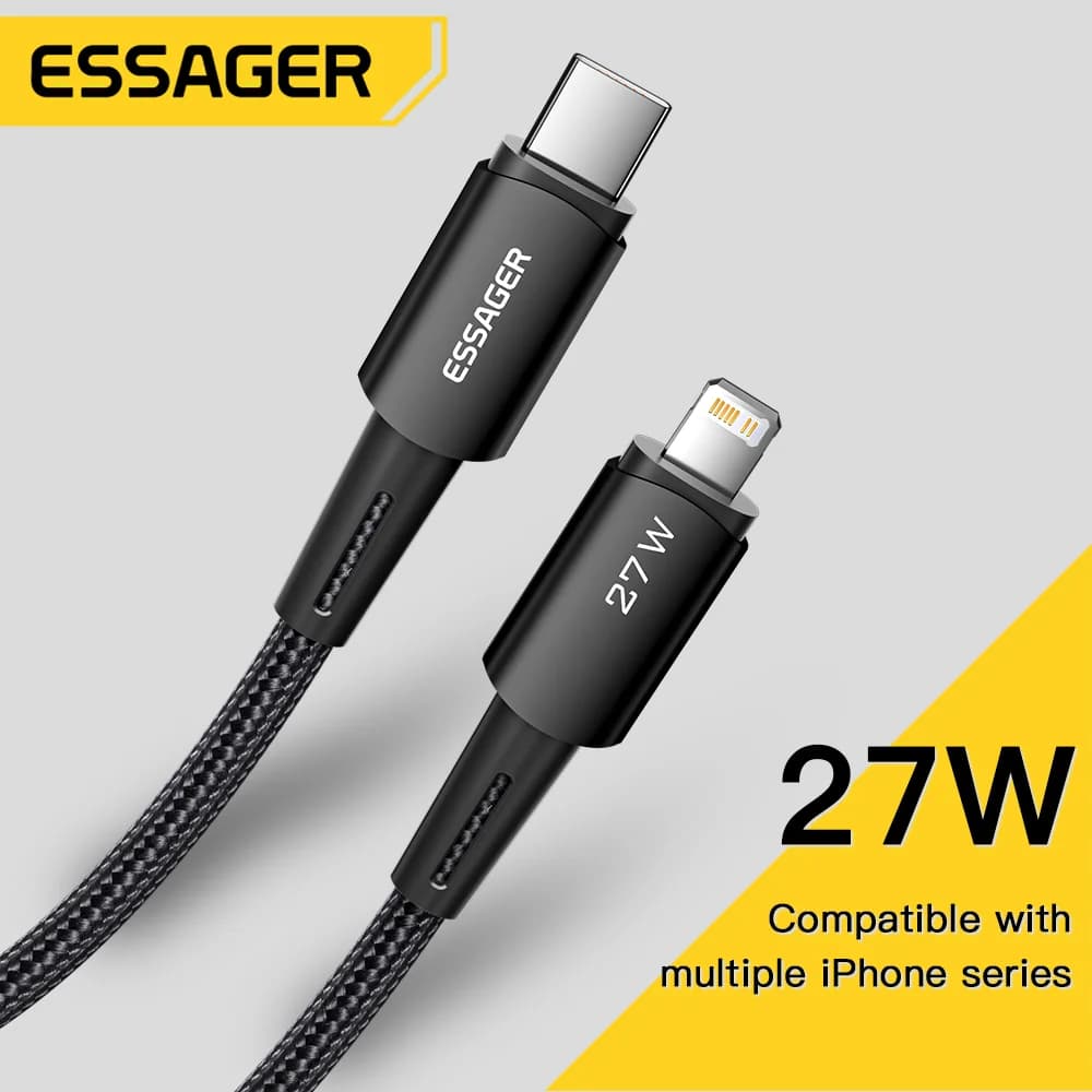 สายชาร์จเร็ว USB-C to Lightning กำลังไฟ 27W