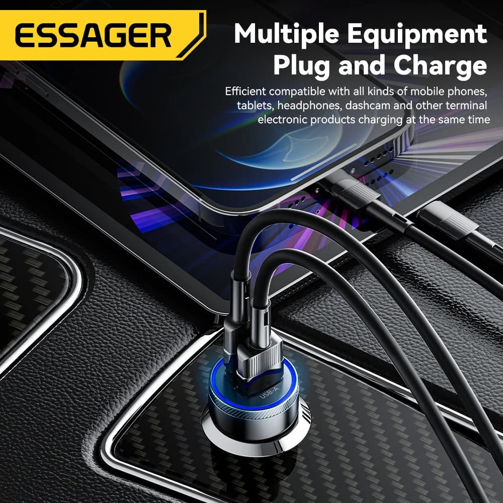 ที่ชาร์จในรถยนต์ USB-C 54W, ชาร์จเร็ว 5A