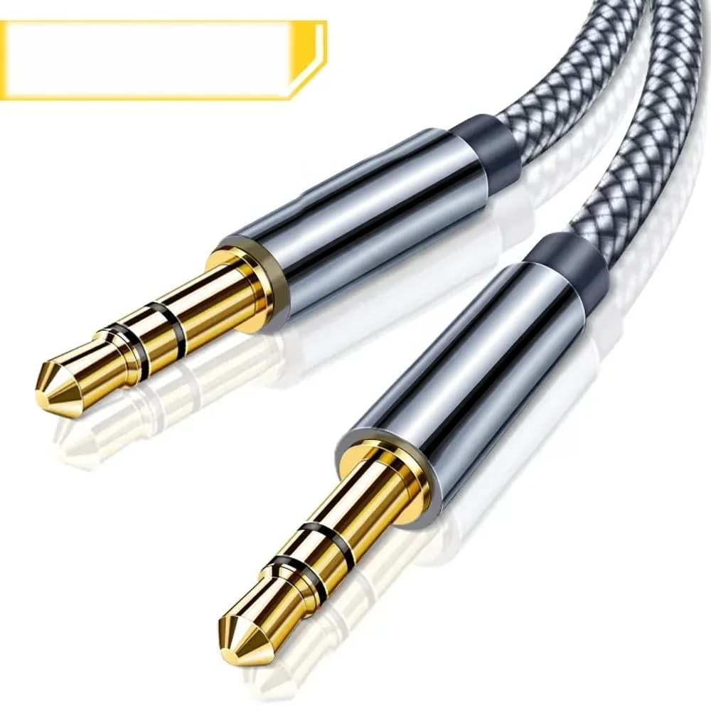 สายออดิโอ Aux Stereo หัวผู้-ผู้ ขนาด 3.5mm