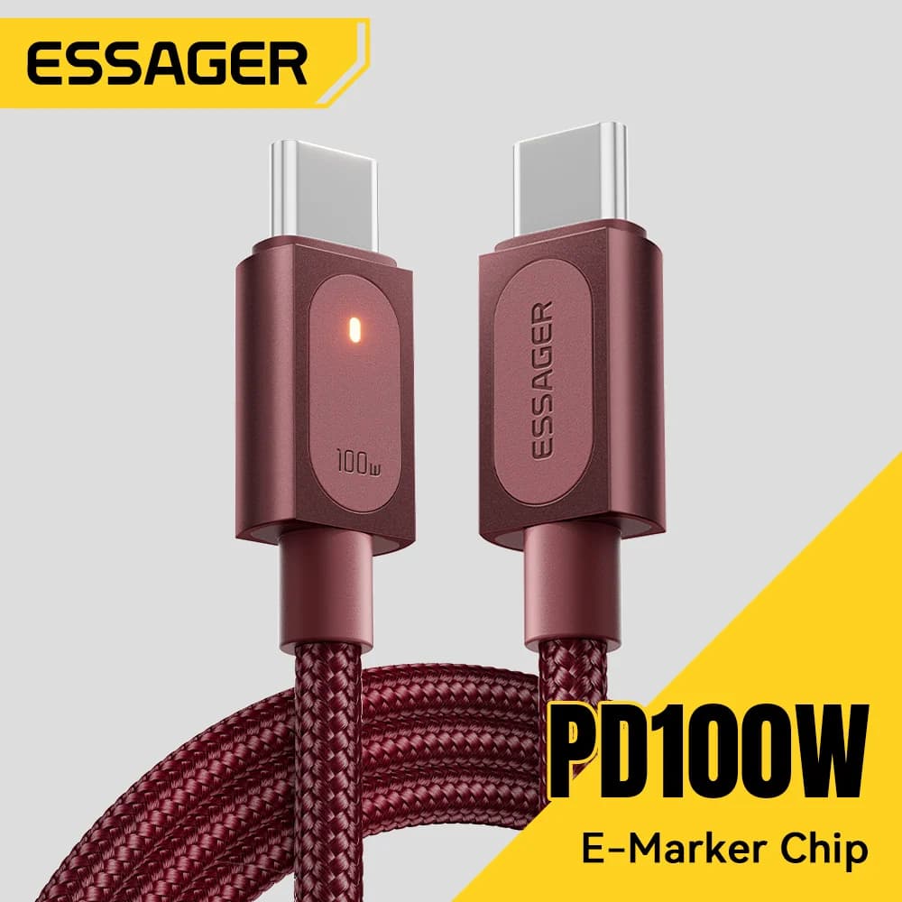 สายชาร์จเร็ว USB-C to USB-C 100W