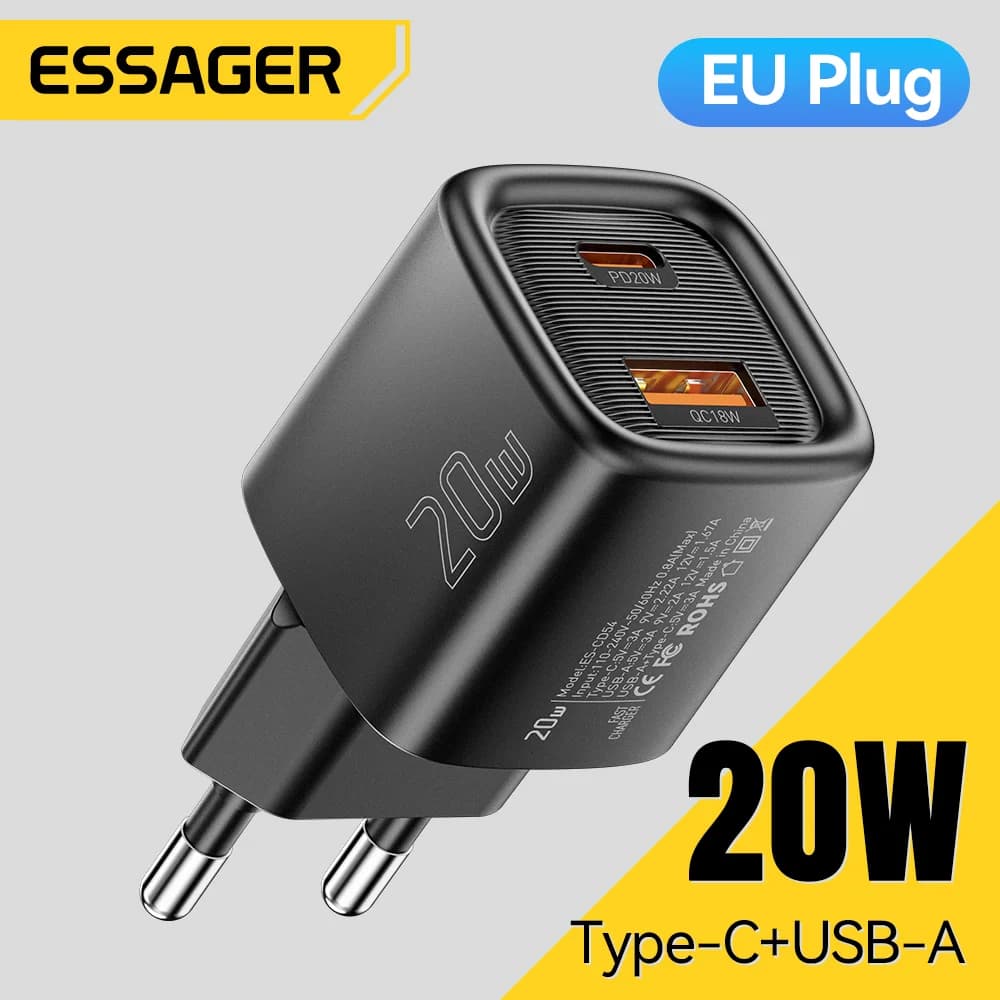 หัวชาร์จเร็ว USB-C PD 20W