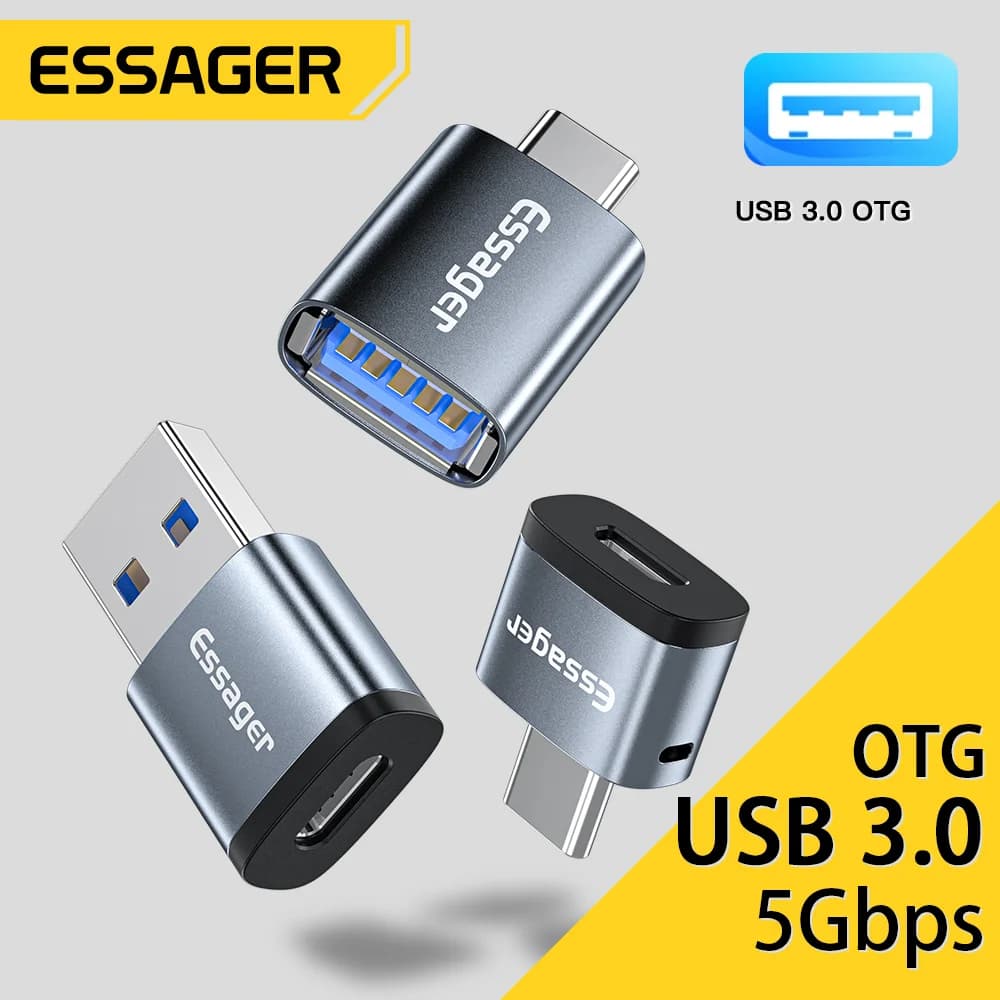 อะแดปเตอร์ OTG USB Type-C เป็น USB 3.0 ตัวเมีย