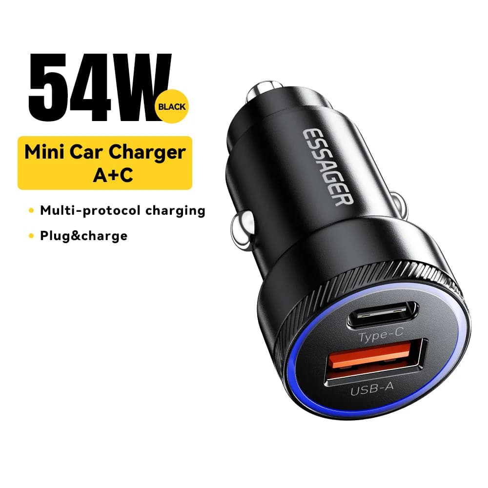 ที่ชาร์จในรถยนต์ USB-C 54W, ชาร์จเร็ว 5A