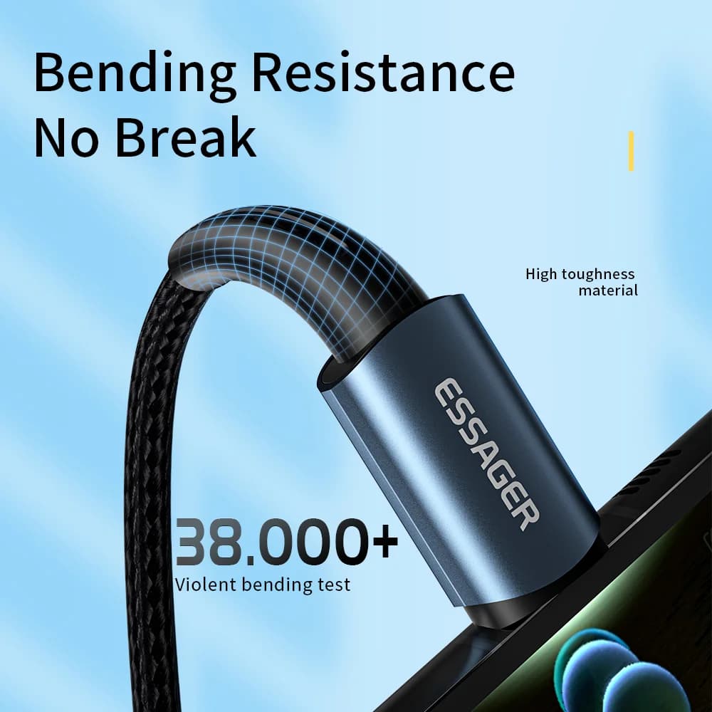 สายชาร์จเร็ว USB-C PD 100W