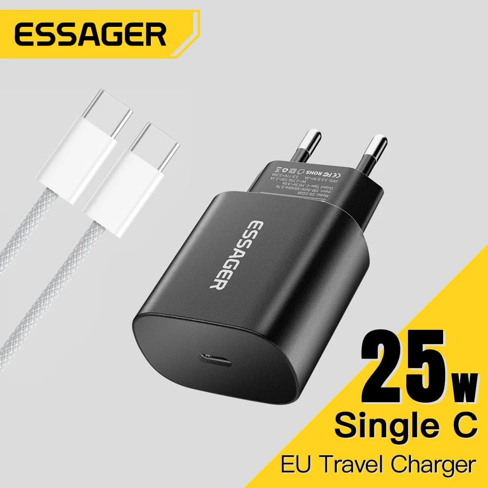 หัวชาร์จเร็ว USB-C PD 25W