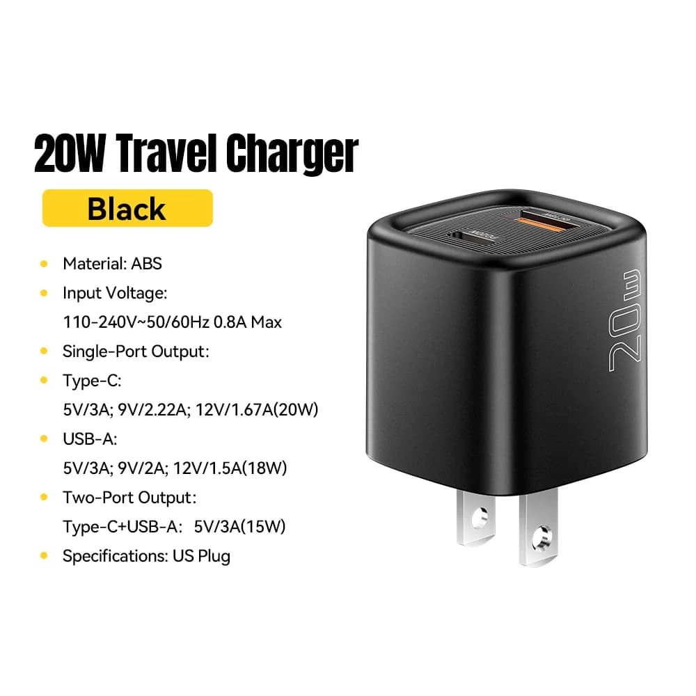 หัวชาร์จเร็ว USB-C PD 20W