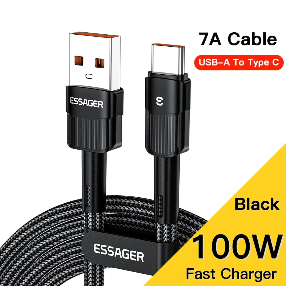 สายชาร์จเร็ว USB-C กำลังไฟ 66W รองรับ 7A