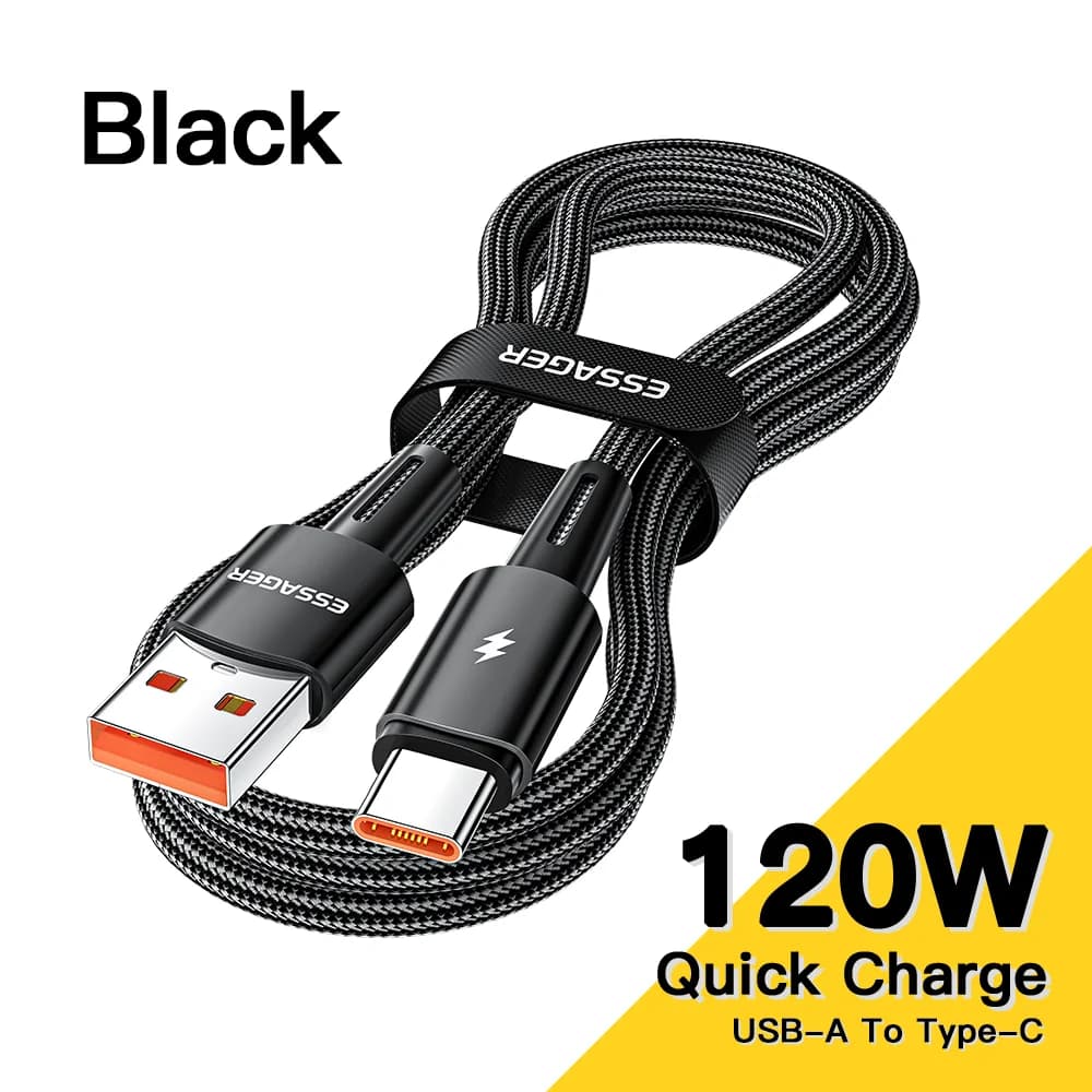 สาย USB-C ชาร์จไว 120W 6A