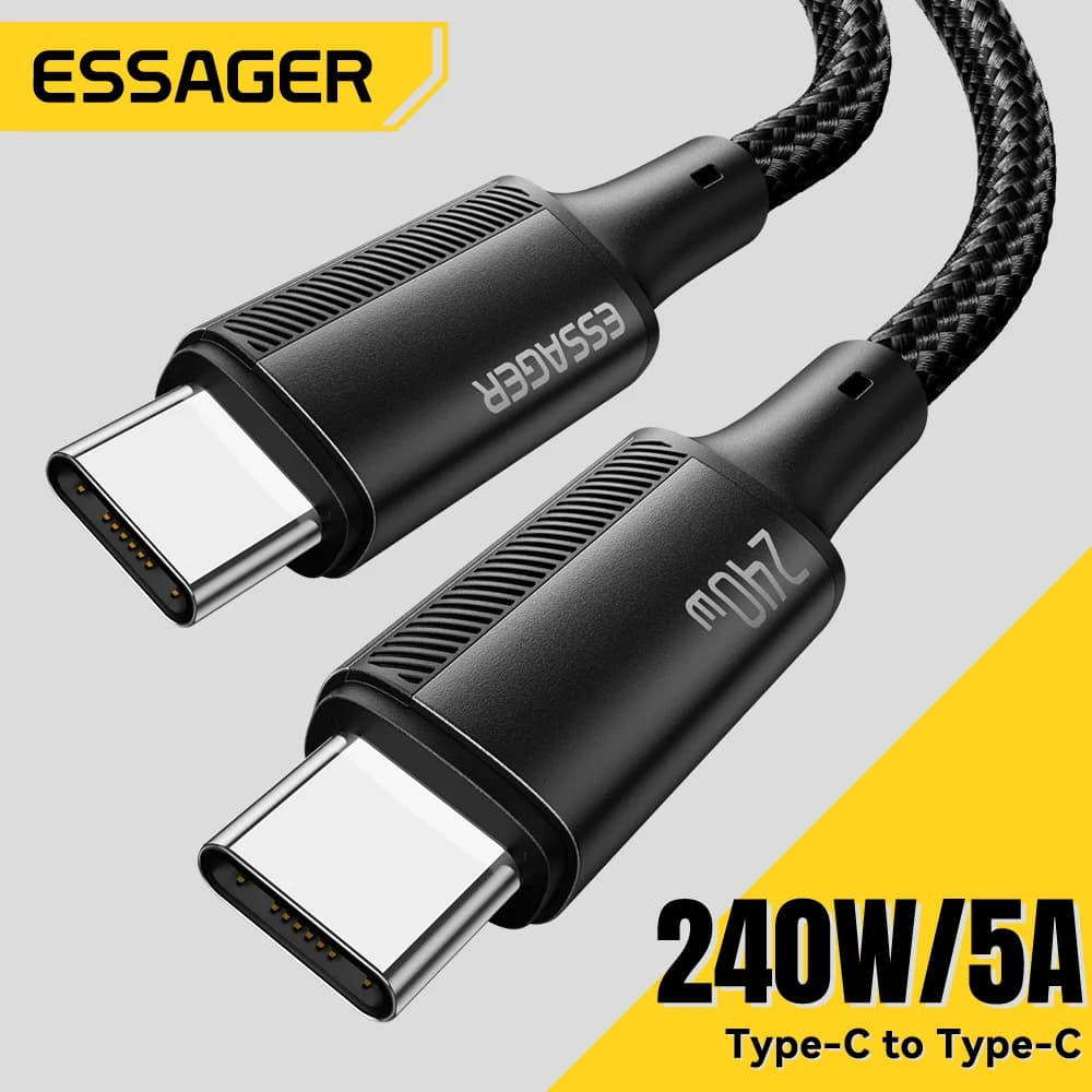 สายชาร์จ USB-C to USB-C PD 3.1 Super Fast Charging 240W