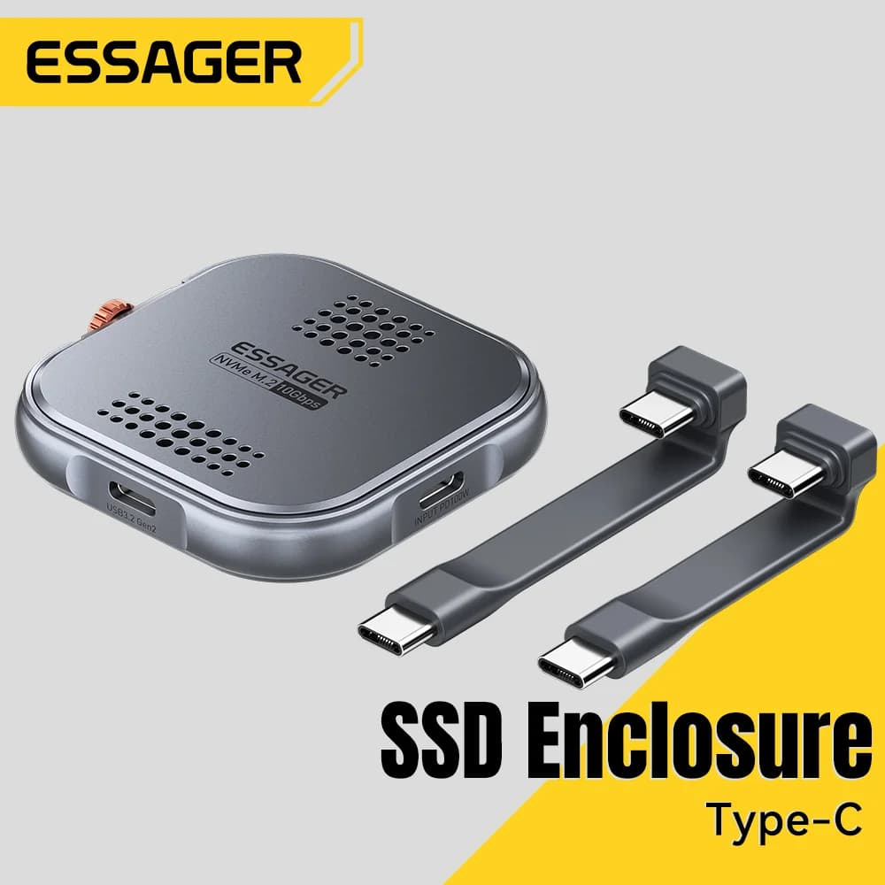 กล่อง SSD M.2 NVMe Enclosure USB 3.2 Gen2 10Gbps